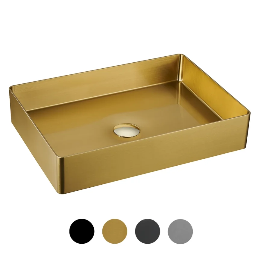 MA009 INOX malja-allas suorakulmio