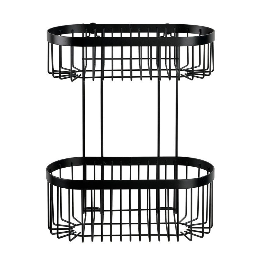 WENKO 23879100 Classic Plus Black suihkukori 2-osainen